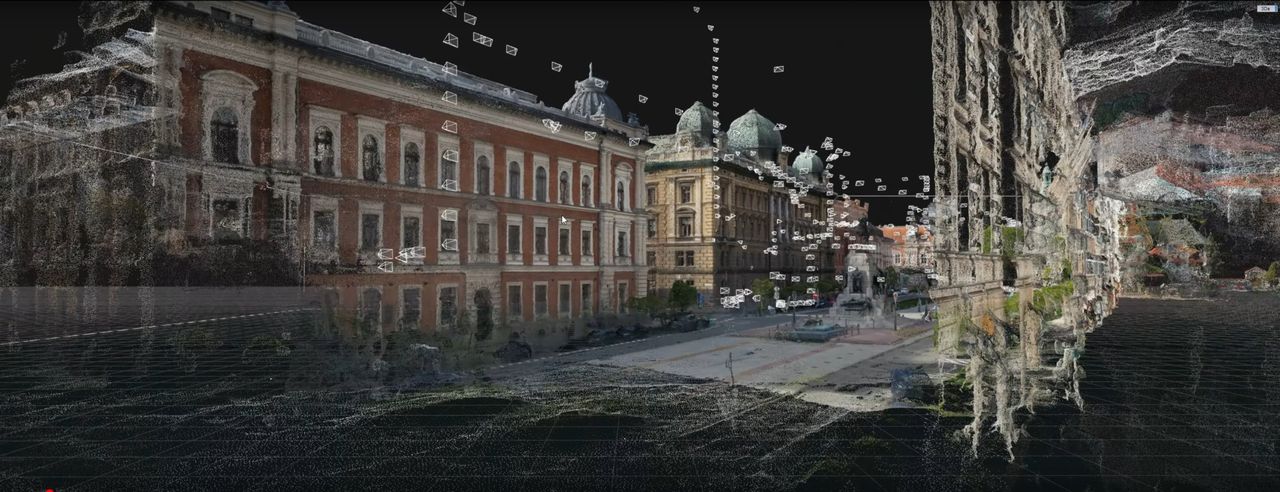 Plac Matejki, Kraków - Photogrammetry tests